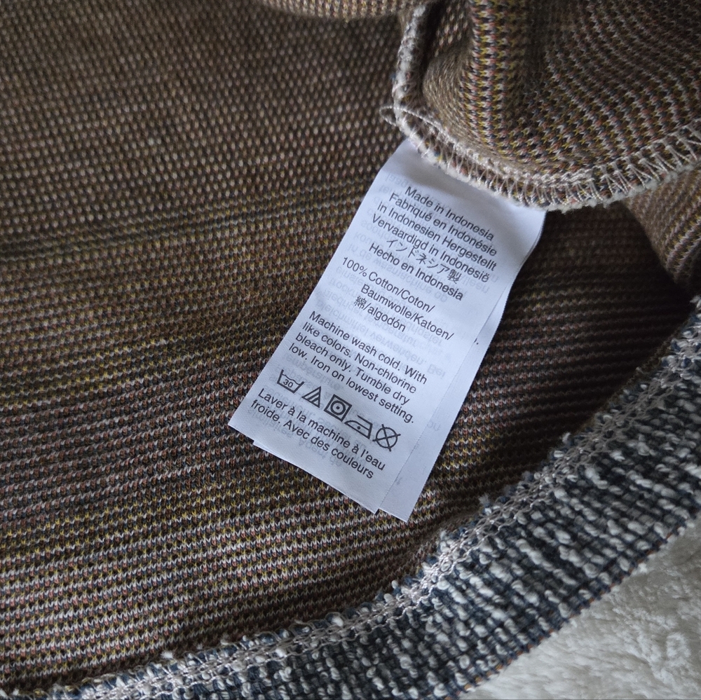 Madewell Texture & Thread Button Front Top In Stripe - Picture 12 of 14
